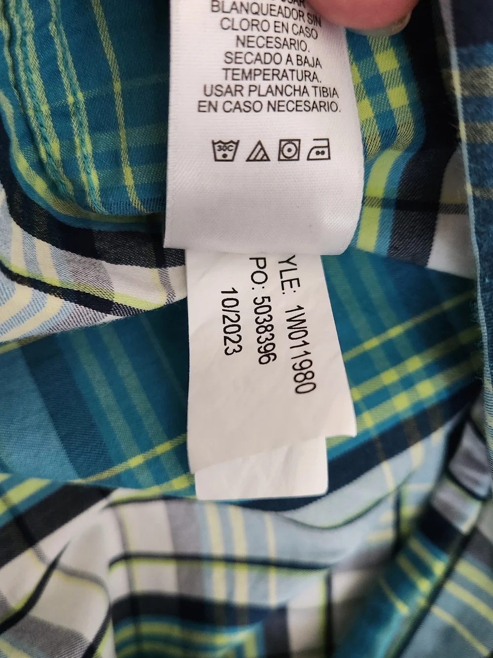 Vineyard Vines On The Go Performance Shirt Men’s 2XL Green Madras Plaid Brrr